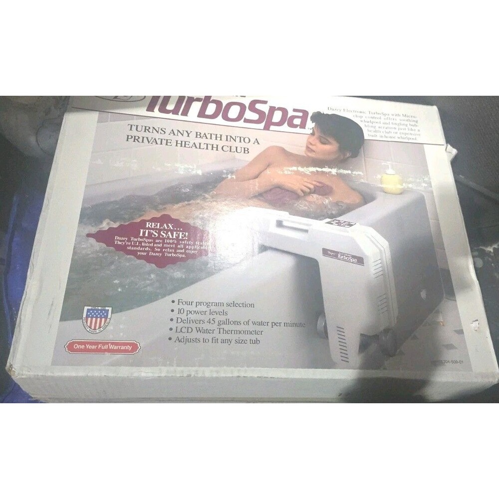DAZEY TurboSpa Vintage Body Quencher Whirlpool Model 6000* New